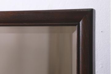 中古　九州民芸家具　和と洋どちらの空間にも馴染む姿見(鏡、ミラー)(R-042274)