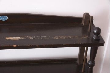 ビンテージ家具　日本製　シックなデザインが魅力のブックシェルフ(本棚、オープンラック)(R-042280)