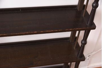 ビンテージ家具　日本製　シックなデザインが魅力のブックシェルフ(本棚、オープンラック)(R-042280)