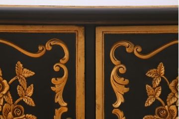 中古　輸入家具　イギリス　高級品　豪華な意匠が目を引くテレビボード(テレビ台、サイドボード、ローボード)(R-042291)