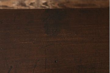 アンティーク家具　和製アンティーク　明治大正期　どこか懐かしさが漂う文机(座机、ローテーブル、引き出し、センターテーブル)(R-042299)