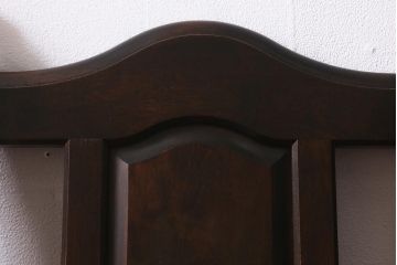 ヴィンテージ家具　北海道民芸家具　HM640　気品漂う佇まいが魅力的なハイバックチェア(椅子、ダイニングチェア、ワークチェア、ビンテージ)(R-042326)