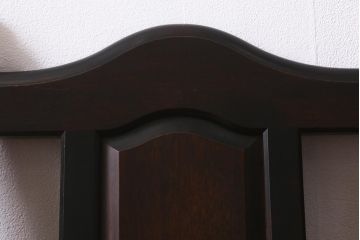 ヴィンテージ家具　北海道民芸家具　HM640　気品漂う佇まいが魅力的なハイバックチェア(椅子、ダイニングチェア、ワークチェア、ビンテージ)(R-042327)