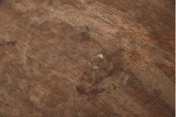 レトロ家具　昭和中期　ナラ材　ナチュラルスタイルにも合う片袖机(ワークデスク、在宅ワーク、在宅用、勉強机)(R-042331)
