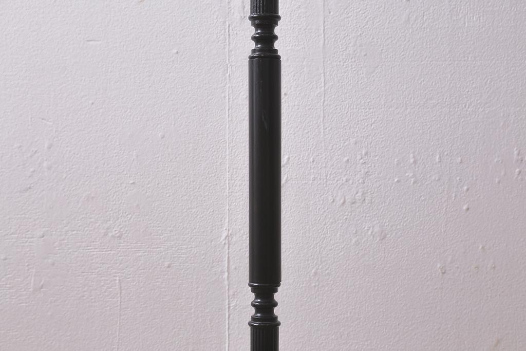 ヴィンテージ照明　ビンテージ　まんまるのシェードがおしゃれなフロアスタンド(フロアランプ)(R-042343)