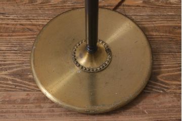 ヴィンテージ照明　ビンテージ　まんまるのシェードがおしゃれなフロアスタンド(フロアランプ)(R-042343)