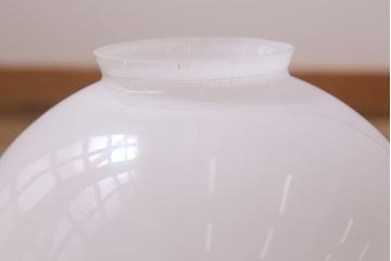 ヴィンテージ照明　ビンテージ　まんまるのシェードがおしゃれなフロアスタンド(フロアランプ)(R-042343)