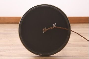 ヴィンテージ照明　ビンテージ　まんまるのシェードがおしゃれなフロアスタンド(フロアランプ)(R-042343)