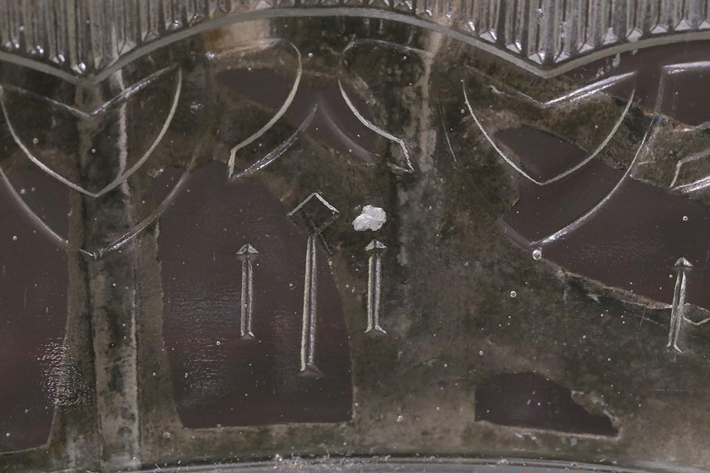 アンティーク雑貨　フランスアンティーク　ルイ16世様式　装飾がクラシカルなジャルディニエール(テーブルウェア、フラワーポット)(R-042354)