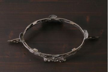 アンティーク雑貨　フランスアンティーク　ルイ16世様式　装飾がクラシカルなジャルディニエール(テーブルウェア、フラワーポット)(R-042354)