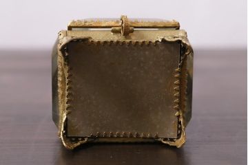 アンティーク雑貨　フランスアンティーク　ディスプレイに高級感をプラスするジュエリーケース(ディスプレイケース、懐中時計入れ)(R-042356)