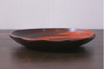 村瀬治兵衛　干菓子器(木製漆器)(R-042357)