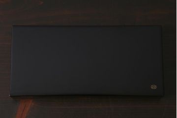 平安象彦　共箱　垣菊蒔絵　硯箱(木製漆器)(R-042359)