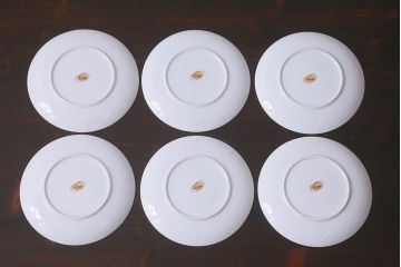 昭和レトロ　未使用　サンゴートーキ(三郷陶器)　陶器カップ&ソーサー6客(R-042360)
