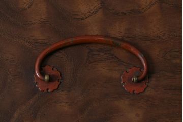 アンティーク家具　明治期　指物家具　凝ったつくりの唐桑菓子箪笥(R-042364)