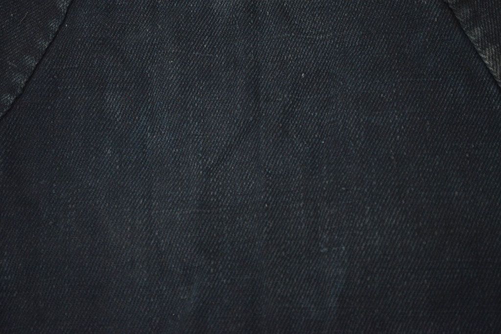 アンティーク雑貨　明治〜大正　古い火消し頭巾(刺子、木綿、藍染、古布)(R-042401)