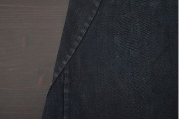 アンティーク雑貨　明治〜大正　古い火消し頭巾(刺子、木綿、藍染、古布)(R-042401)