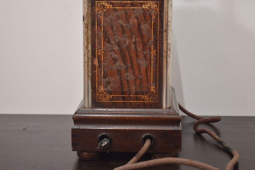 アンティーク雑貨　大正十年　日本電気株式会社　デルビル磁石式電話機(R-042409)