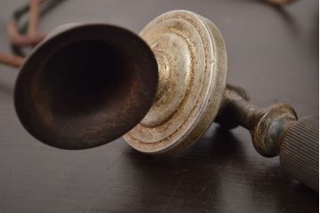 アンティーク雑貨　大正十年　日本電気株式会社　デルビル磁石式電話機(R-042409)