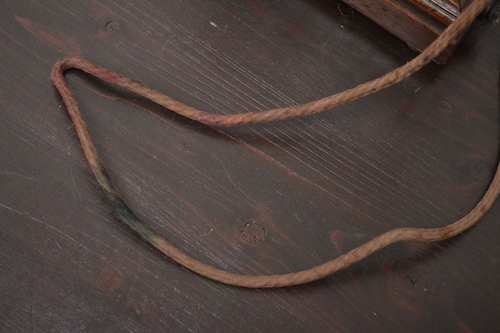 アンティーク雑貨　大正十年　日本電気株式会社　デルビル磁石式電話機(R-042409)