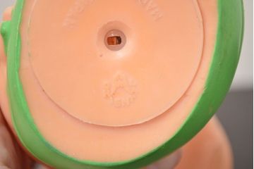 アンティーク雑貨　昭和レトロ　ORIENTAL　赤ちゃん　ラバードール(ビニール人形)(R-042451)