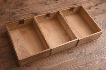 アンティーク家具　昭和初期　レトロな雰囲気が味のあるローボード(テレビ台、キャビネット、収納棚)(R-042454)