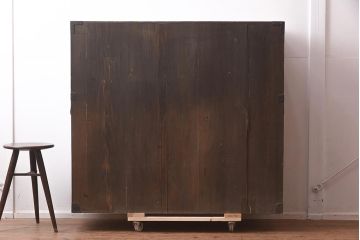 アンティーク家具　明治大正期　情緒あふれる衣装箪笥(和タンス、引き出し)(R-042456)