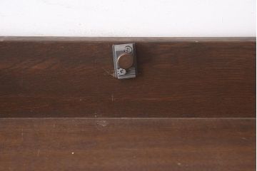 レトロ家具　シンプルな作りの本棚(オープンラック、シェルフ、飾り棚)(R-042458)