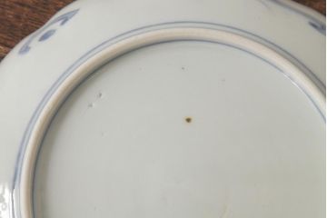 アンティーク雑貨　古民具・骨董　明治期　伊万里焼　色絵七寸皿3枚セット(和食器、中皿)(R-042463)