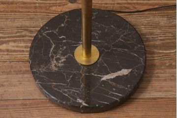 ヴィンテージ照明　大理石　モダンなデザインが魅力のフロアスタンド(フロアライト、ビンテージ)(R-042482)