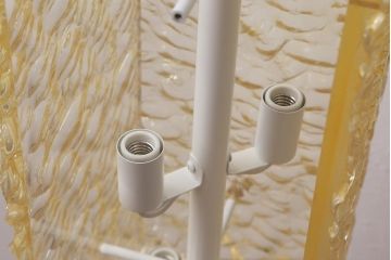 ヴィンテージ照明　大理石　モダンなデザインが魅力のフロアスタンド(フロアライト、ビンテージ)(R-042482)