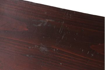 アンティーク家具　明治期　前ケヤキ材・供縁　漆塗り　上手物!鶴と亀の丸金具が目を引く米沢箪笥(重ね箪笥、衣装箪笥、引き出し)(R-042485)