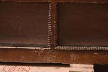 アンティーク家具　チェストタイプの珍しいガラスケース(ショーケース、陳列棚)(R-042490)