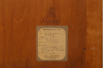 中古　横浜ダニエル(daniel)　アーリーアメリカン　A-401吊鏡　エレガントな佇まいが魅力の壁掛けミラー(定価約10万円)(鏡)(R-042519)