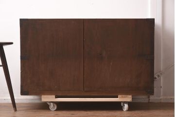 アンティーク家具　総桐材　和空間を引き立てる箪笥ローボード(ローチェスト、引き出し、衣装箪笥)(R-042532)