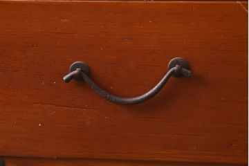 アンティーク家具　明治大正期　ヒノキ材　春慶塗が美しい重ね高山箪笥(重ね箪笥、衣装箪笥、引き出し、チェスト、時代箪笥)(R-042540)