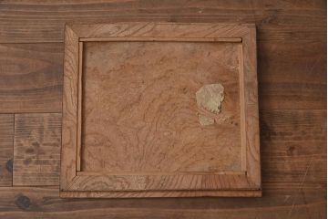 アンティーク家具　昭和初期　独特な杢目が魅力的なローボード(戸棚、収納棚、テレビボード)(R-042546)