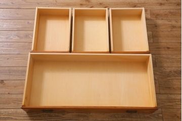 中古　横浜クラシック家具　ダニエル(Daniel)　アーリーアメリカン　ワードローブ(洋服タンス)(定価約100万円)(R-042547)