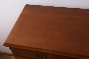 中古　横浜ダニエル(daniel)　A-103　エレガントな意匠が素敵な整理タンス(チェスト、引き出し)(定価約60万)(R-042548)