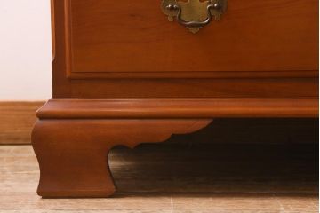 中古　横浜ダニエル(daniel)　A-103　エレガントな意匠が素敵な整理タンス(チェスト、引き出し)(定価約60万)(R-042548)