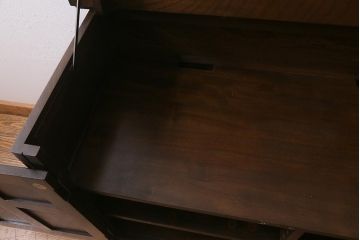 レア!　ヴィンテージ家具　イギリスビンテージ　ERCOL(アーコール)　テレビ台(テレビボード、サイドボード、キャビネット)(R-042549)