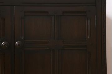 レア!　ヴィンテージ家具　イギリスビンテージ　ERCOL(アーコール)　テレビ台(テレビボード、サイドボード、キャビネット)(R-042549)