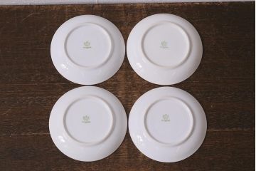 アンティーク雑貨　昭和初期　東洋陶器　カップ&ソーサー4客(トートー、TOTO)(R-042569)