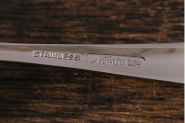 アンティーク雑貨　昭和レトロ　ノリタケ(Noritake)　若杉シリーズ　カップ&ソーサー5客(シュガーポット、シュガースプーン)(R-042570)