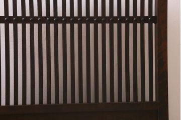 中古　松本民芸家具　和の風情を演出する上品な佇まいの衝立(つい立て、パーテーション)(R-042590)