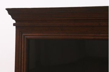 和製アンティーク　大正昭和初期　栗材　珍しいコンパクトサイズの収納棚(飾り棚、サイドキャビネット)(R-042599)