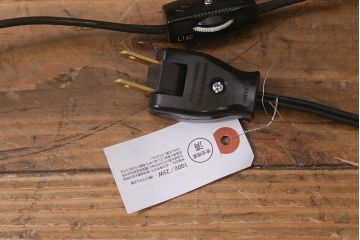 アンティーク照明　昭和初期　ガスランプリメイク　レトロな雰囲気が魅力のテーブルランプ(スタンドライト、卓上照明)(R-042617)