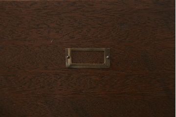 ラフジュ工房オリジナル　3×5マス　古材リメイク　ラワン古材　ネームプレート付きのマス目棚・右開き(収納棚、ロッカー、下駄箱)(R-042652)