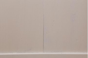 アンティーク建具　明治大正期　ペイント　バイカラーのお洒落な板戸2枚セット(引き戸、建具、帯戸)(R-042654)