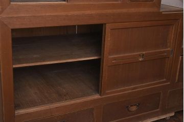 アンティーク家具　明治大正期　主要部ヒノキ材　関西　上品な和の雰囲気が魅力の階段箪笥(時代箪笥)(R-042679)